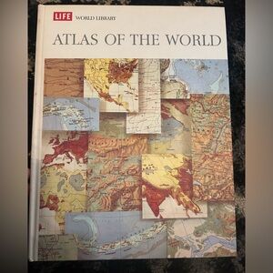 Atlas of the World world library hardcover